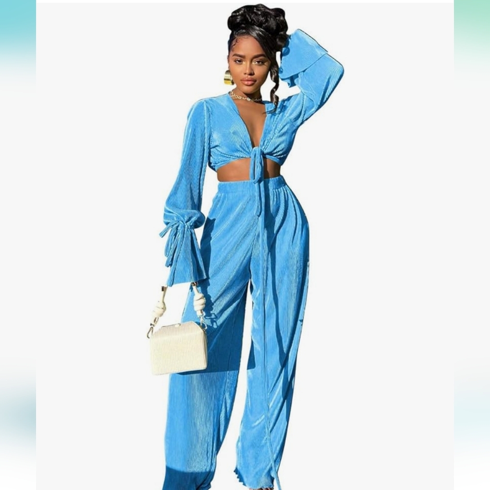 2 Piece boho pant set